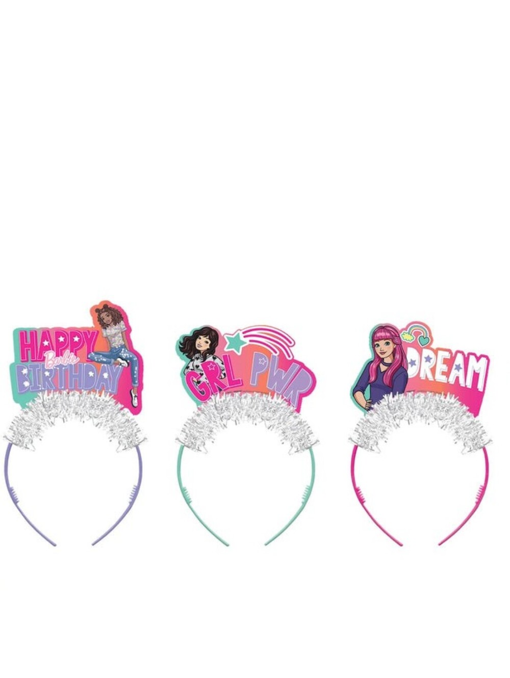 Barbie Dream Together Headbands (4-Piece Kit)